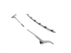 Jeep Grand Cherokee WL 21-25 Chrome Grille Molding Kit