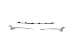 Jeep Grand Cherokee WL 21-25 Chrome Grille Molding Kit