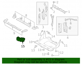 Ambient Air Temperature Sensor Subaru Impreza 17-23 GK