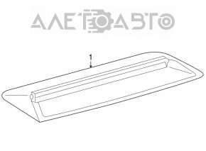 Brake light Lexus ES350 07-09 beige