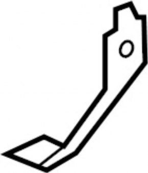 Rear Bumper Reinforcement Bracket Central Infiniti Q50 18-24