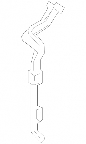 Air conditioning tube from condenser Nissan Maxima A36 16-22