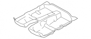 Floor covering Subaru Forester 14-18 SJ black