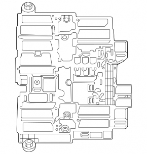 Mercedes A-Class V177 19-22 dashboard fuse box