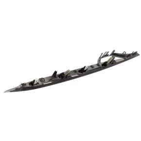 Right front panel trim for Lincoln MKZ 17-20, gray, wood grain