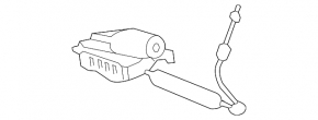 Left rear row tilt motor for Ford Edge 15-24 without frame