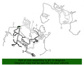Ford C-max MK2 13-15 engine wiring