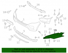 Front Bumper Guard Ford Explorer 20-