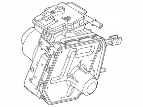 Ford Mustang Mach-E 21-23 Master Brake Cylinder Complete with ABS and Small Reservoir