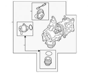Turbine Audi Q5 80A 21-2422 2.0T