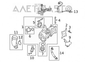 Turbine Audi Q5 80A 21-2422 2.0T