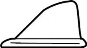 Nissan Murano Z52 17-20 antenna fin housing