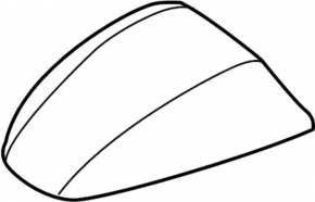Nissan Rogue 17-20 fin antenna housing