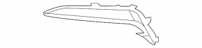 Front bumper grille left Volvo V90 17-20 usa T5, T6 for parking sensors