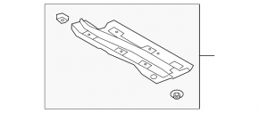 Front right underbody protection for Audi Q3 83A 19-25