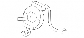 Honda CRZ 11-16 steering wheel cable