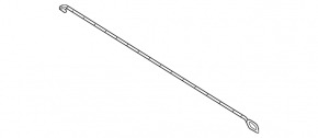 Right trunk lid hinge torsion bar for Hyundai Sonata 20-23 without spoiler