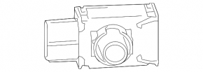 Parking sensors front Lexus ES350 07-12 without ring, broken mount