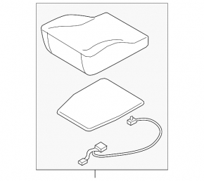 Occupant presence sensor for Audi Q5 8R 09-17