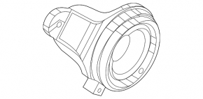 Right rear pillar speaker Kia EV6 22-24 in arch trim, Meridian