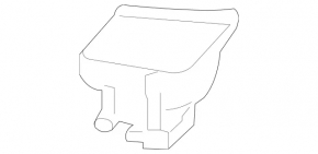 Left headlight washer cap Mercedes W164 ML 06-08