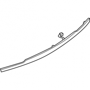 Trunk door molding Ford Explorer 16-19 rest, chrome, under camera