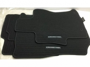 Set of floor mats for Subaru XV Crosstrek 18-23 black