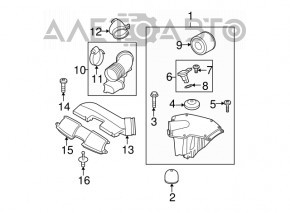 Air flow meter BMW 335i e92 07-13