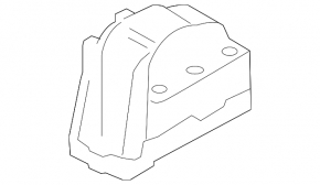Engine mount right VW Passat b7 12-15 USA 3.6