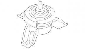 Right engine mount Kia Sorento 10-15 2.4