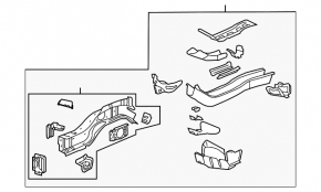 Quarter front right GMC Terrain 10-17 blue, pokes