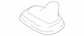 VW Jetta 20-25 fin antenna
