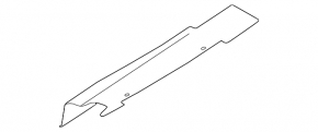 Left hood-wing seal Infiniti QX60 22-24
