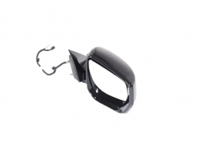 Left side mirror assembly for Jeep Grand Cherokee WL 21-26, turn signal, heated, BSM, chrome housing