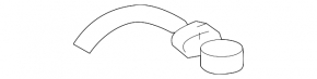 Lexus GS450h 06-11 rear negative battery terminal