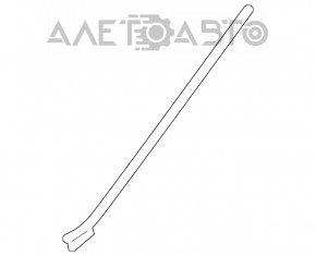 Windshield molding right Hyundai Azera 12-17