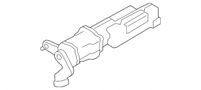 Left tailgate opening motor for Audi Q5 8R 09-17