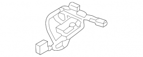 Wiring for the Hyundai Sonata 11-15 center console to the cigarette lighter and USB AUX unit
