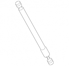 Left tailgate shock absorber Mercedes GLK-class X204 10-15
