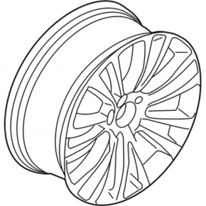 Wheel rim R21 Lincoln MKX 16-18