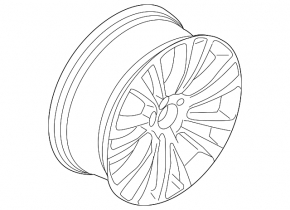 Wheel rim R21 Lincoln MKX 16-18