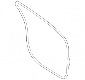 Front door seal left Lincoln Nautilus 19-23