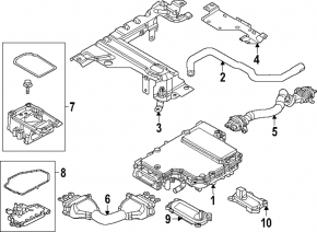 Mazda CX-90 24-26 PHEV Battery-Inverter High Voltage Cable