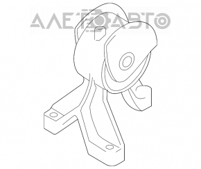 Suzuki Kizashi 10-15 rear engine mount, manual transmission