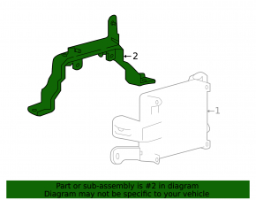 Nissan Rogue 17-20 Radar Bracket