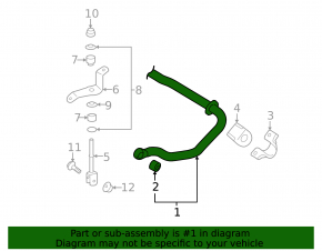 Rear stabilizer bar Lexus LX570 08-21