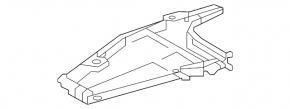 Rear right underbody protection for Toyota Rav4 19-25 hybrid