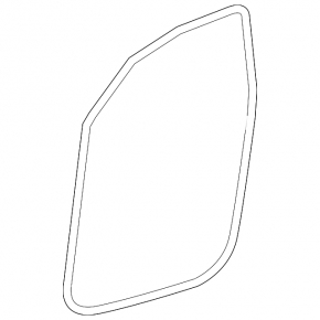 Front right door seal for Toyota Sequoia 2016