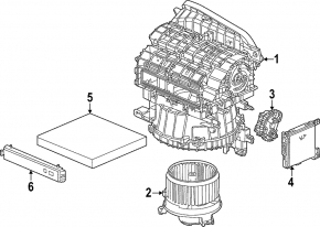 Honda Civic XI FE/FL 22-26 Heater Fan Motor