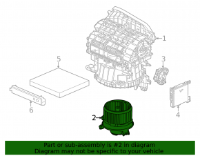 Honda Civic XI FE/FL 22-26 Heater Fan Motor